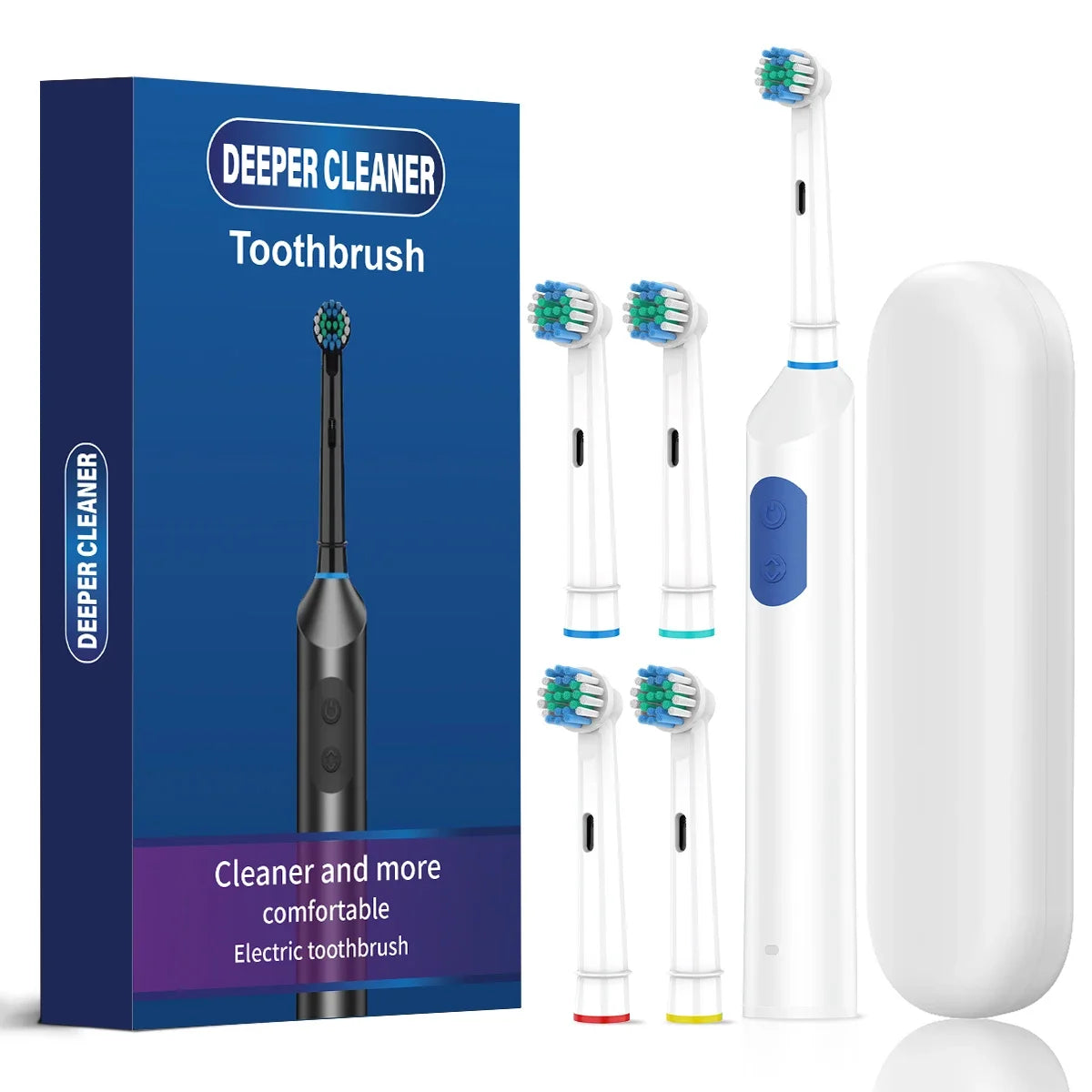 Rechargeable Rotating Electric Toothbrush with 5 Modes - 21