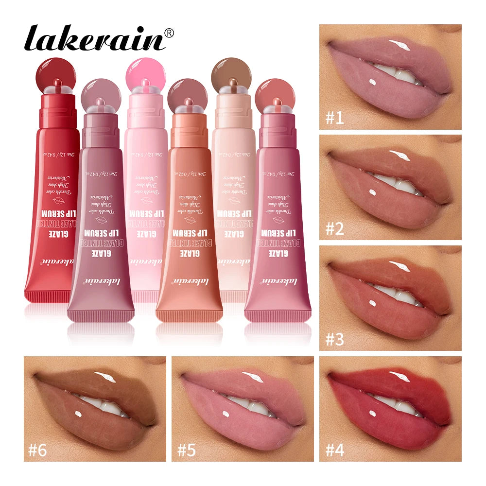 Hydrating Tinted Lip Serum for Plump Glossy Lips - 7