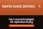 Foldable Electric Shoe Dryer and Deodorizer with Timer