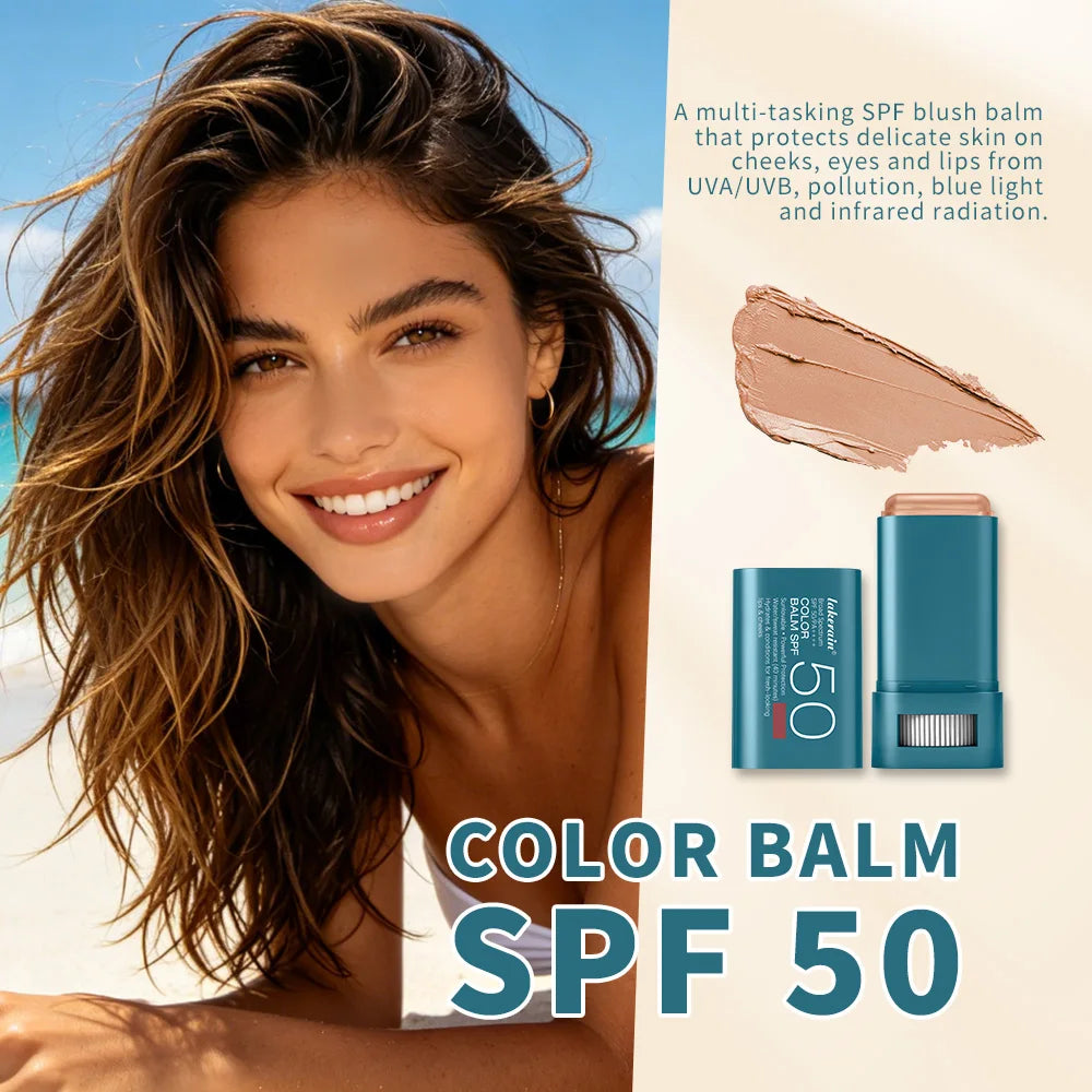Tinted Sunscreen Blush Stick with SPF 50 - 2