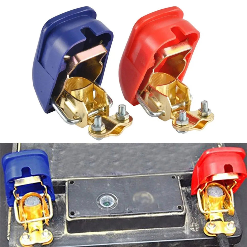 Quick Release Car Battery Terminal Clamps Set