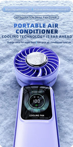 Portable Semiconductor Handheld Cooling Fan