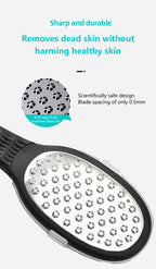 Professional Stainless Steel Foot File for Cracked Heels and Calluses