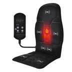 Full-Body Electric Heated Massage Chair Cushion for Home and Car