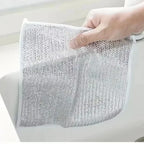 Double-Sided Non-Stick Silver Wire Kitchen Cleaning Cloth