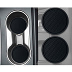 Anti-Slip Car Cup Holder Coasters - 2 Pack