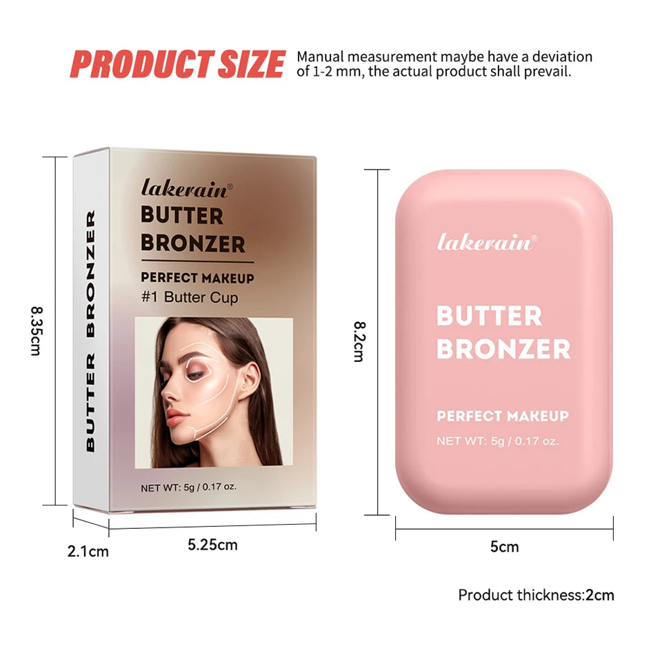 Silky Matte Butter Bronzer Contour Powder