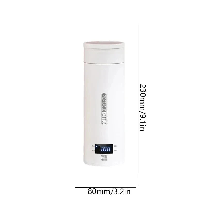 Portable Electric Travel Kettle for Coffee and Tea