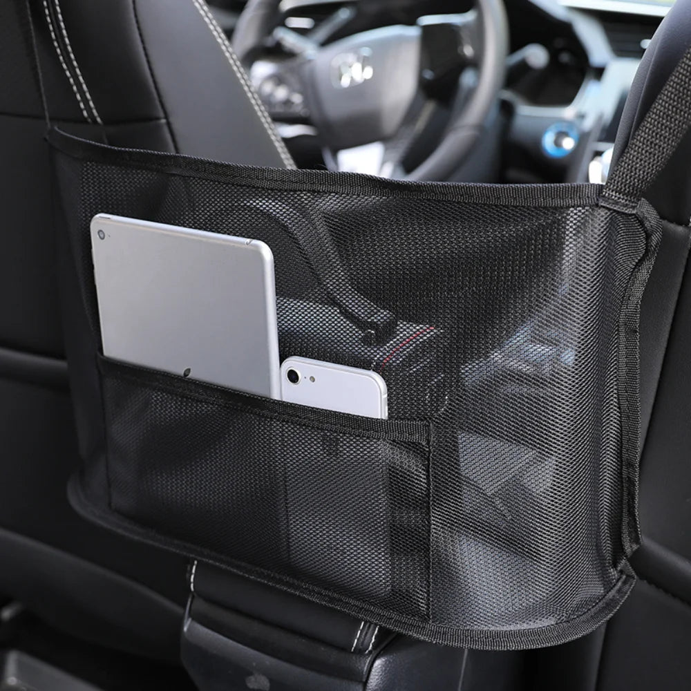 Car Seat Organizer and Handbag Holder Barrier