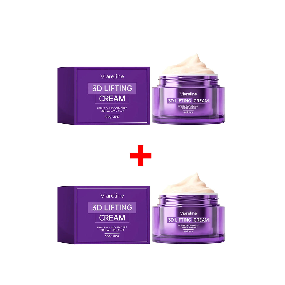 3D Face and Neck Lifting Firming Cream