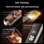 Rechargeable Electric Nose and Ear Hair Trimmer