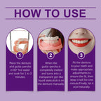 Cosmetic Silicone Denture Set for Natural Smile