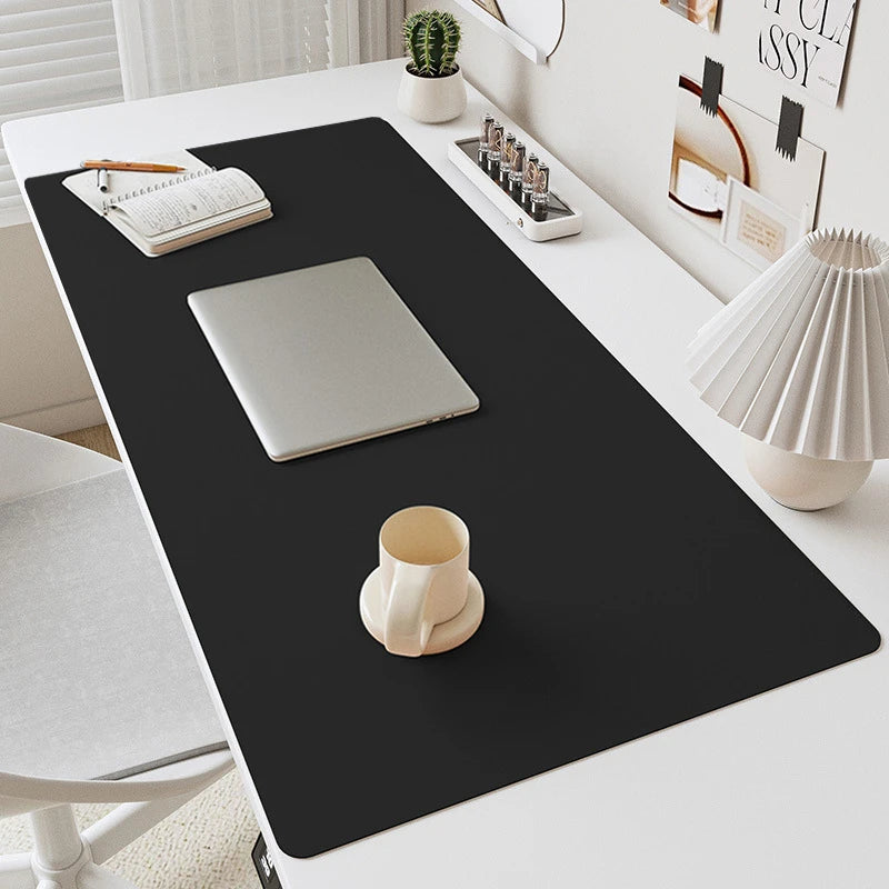 Waterproof PU Leather Desk Mat and Mouse Pad
