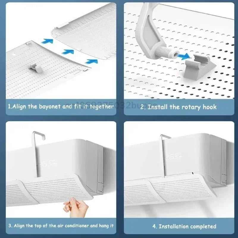 Adjustable Air Conditioner Wind Deflector Shield