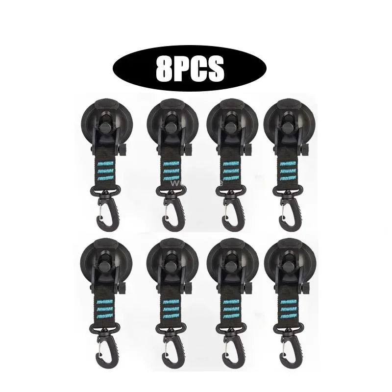 Heavy-Duty Suction Cup Anchors for Camping and Car Awnings