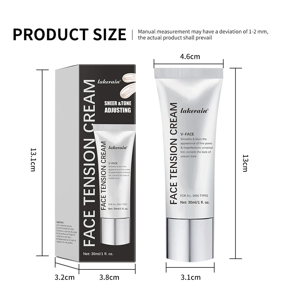Instant Face Tightening and Pore Smoothing Cream