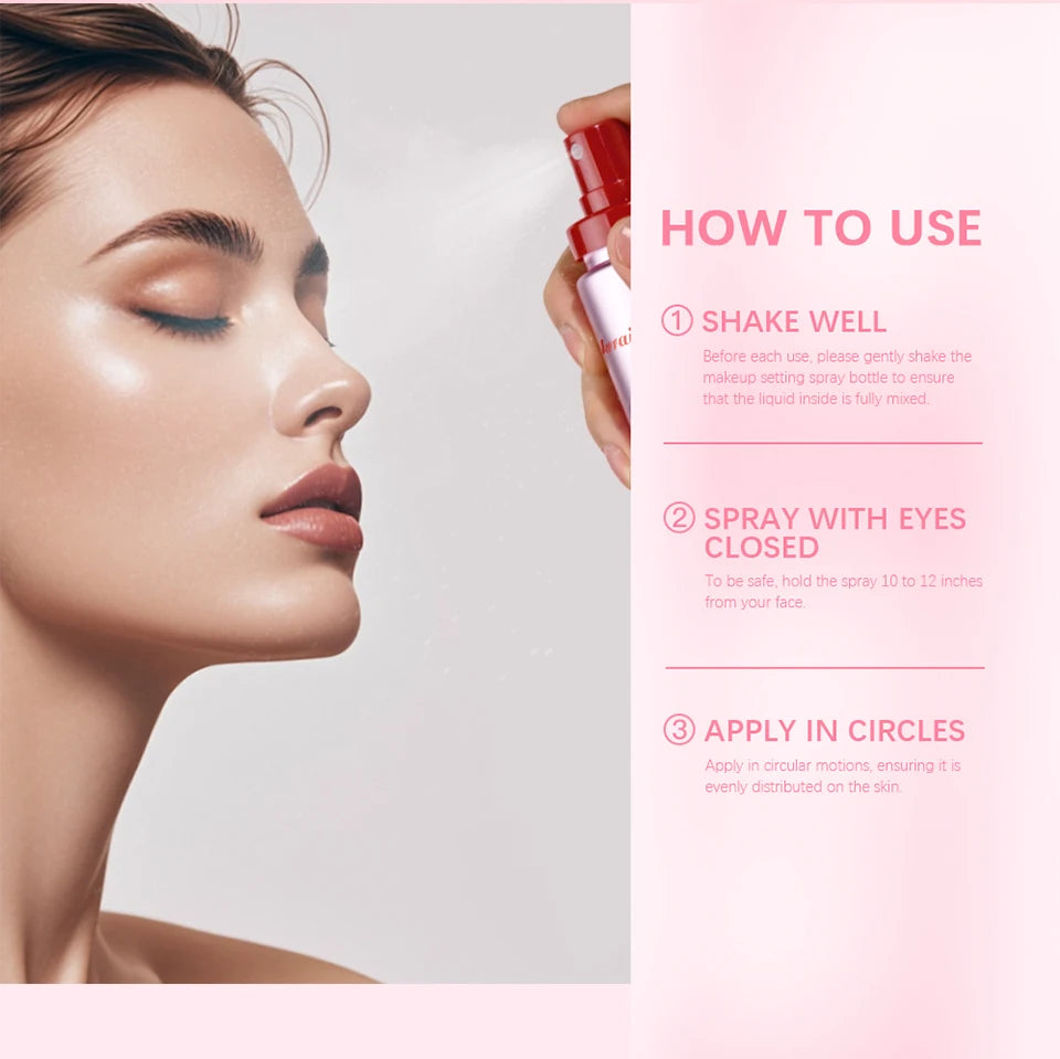 Mattifying Waterproof Makeup Setting Spray for Long-Lasting Wear