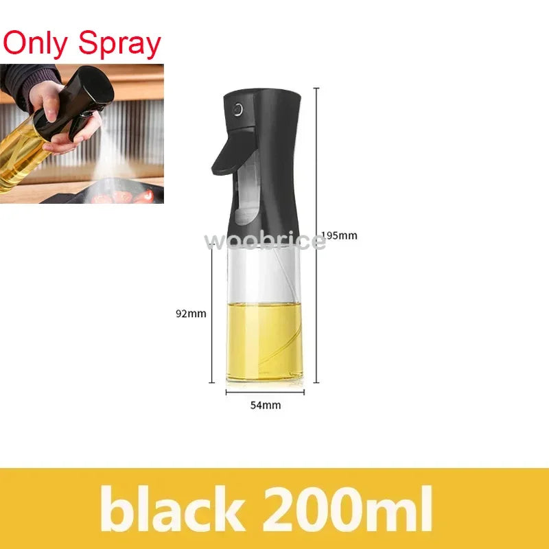 2-in-1 Glass Oil Dispenser and Sprayer for Kitchen