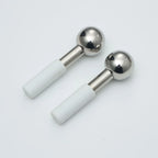 Stainless Steel Cooling Ice Globes for Facial Puffiness and Skincare