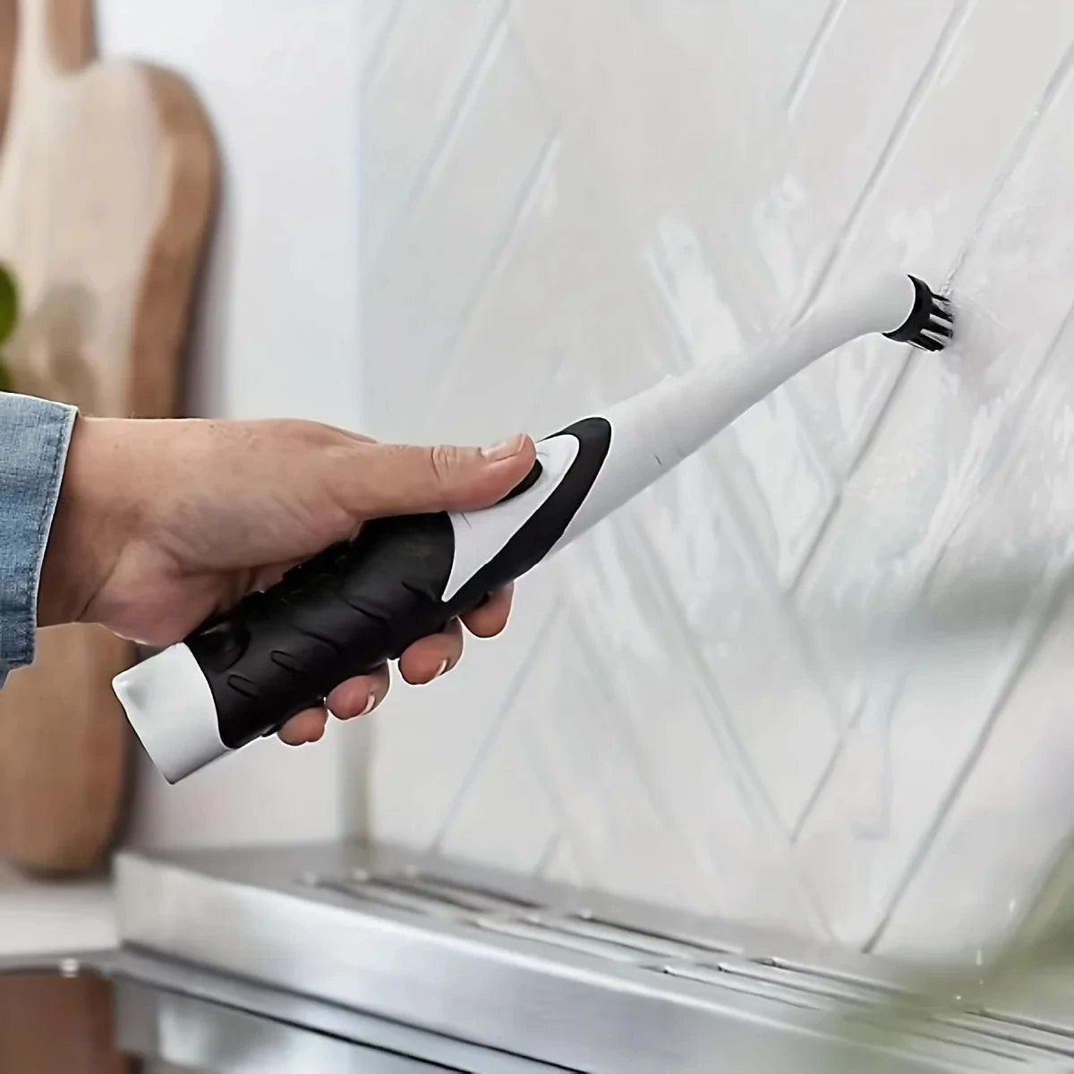 Multifunctional Electric Cleaning Brush with 4 Heads - 4