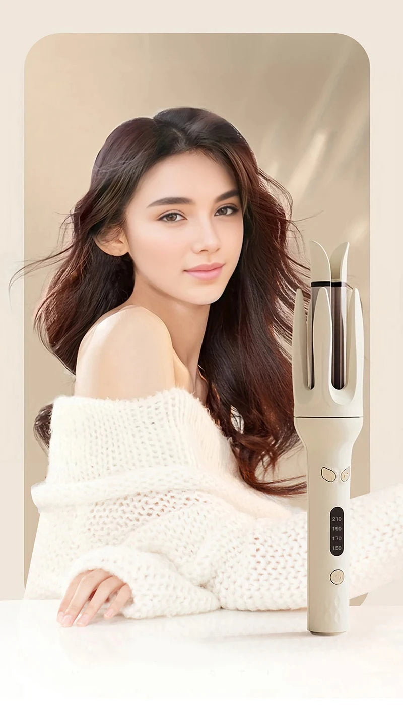 Automatic Rotating Hair Curler for Effortless Waves - 12