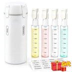 4-in-1 Portable Leak-Proof Travel Dispenser Bottle