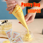 Disposable Piping Bags for Cake Decorating and Baking