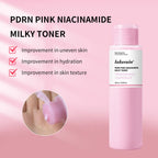 PDRN Niacinamide Milky Facial Toner for Hydrating Glowing Skin