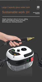 High-Pressure Portable Steam Cleaner for Home and Car