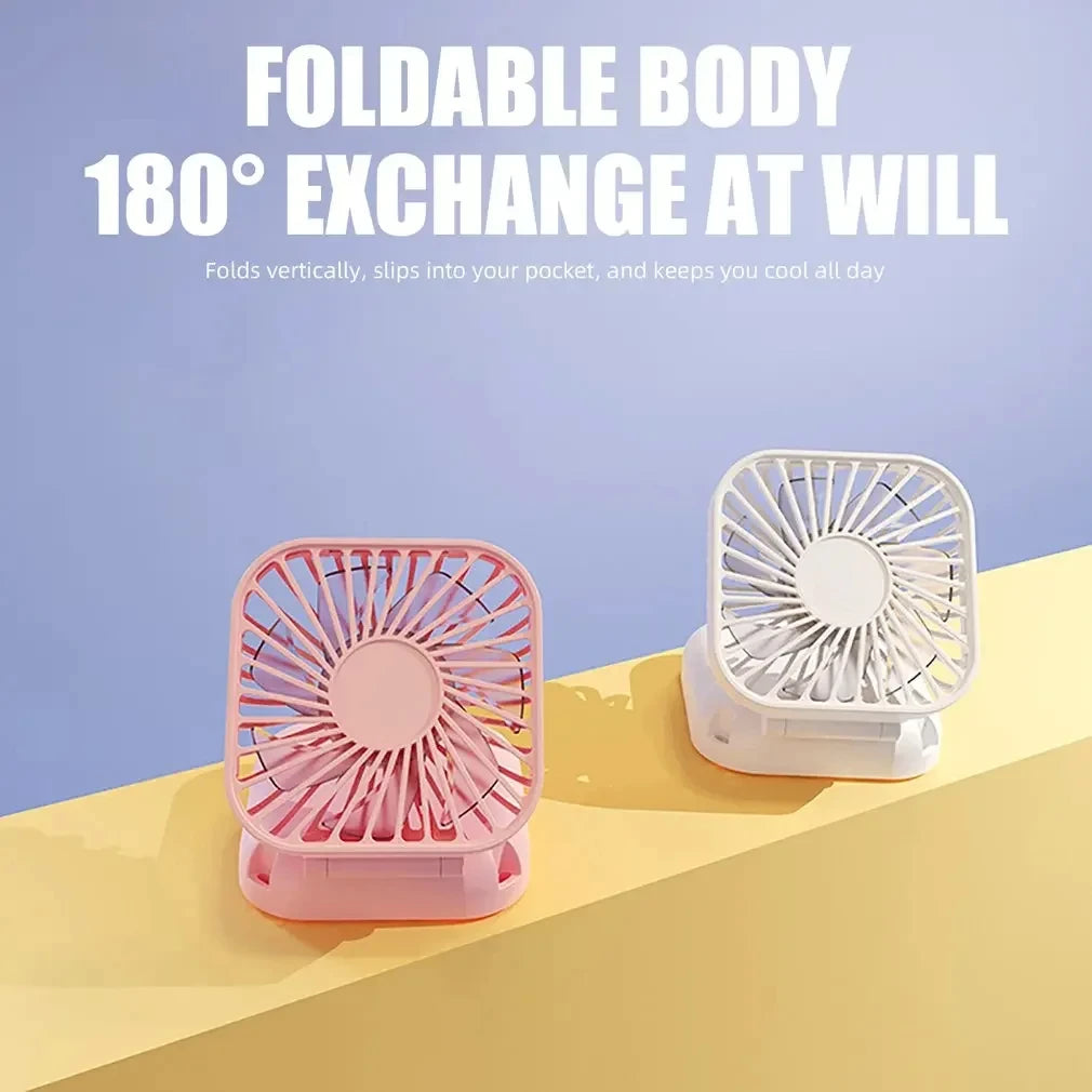 3-in-1 Portable Foldable Cooling Fan - 12