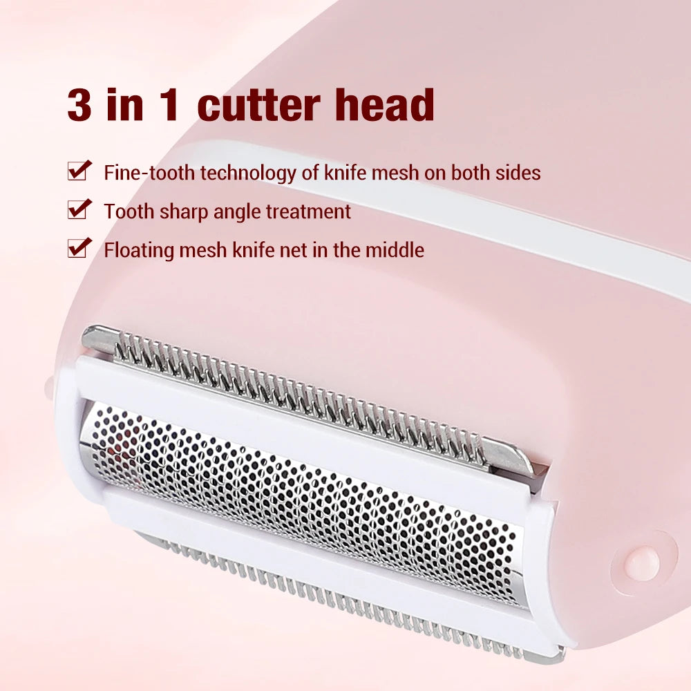 Portable Electric Shaver for Women Full Body Hair Removal