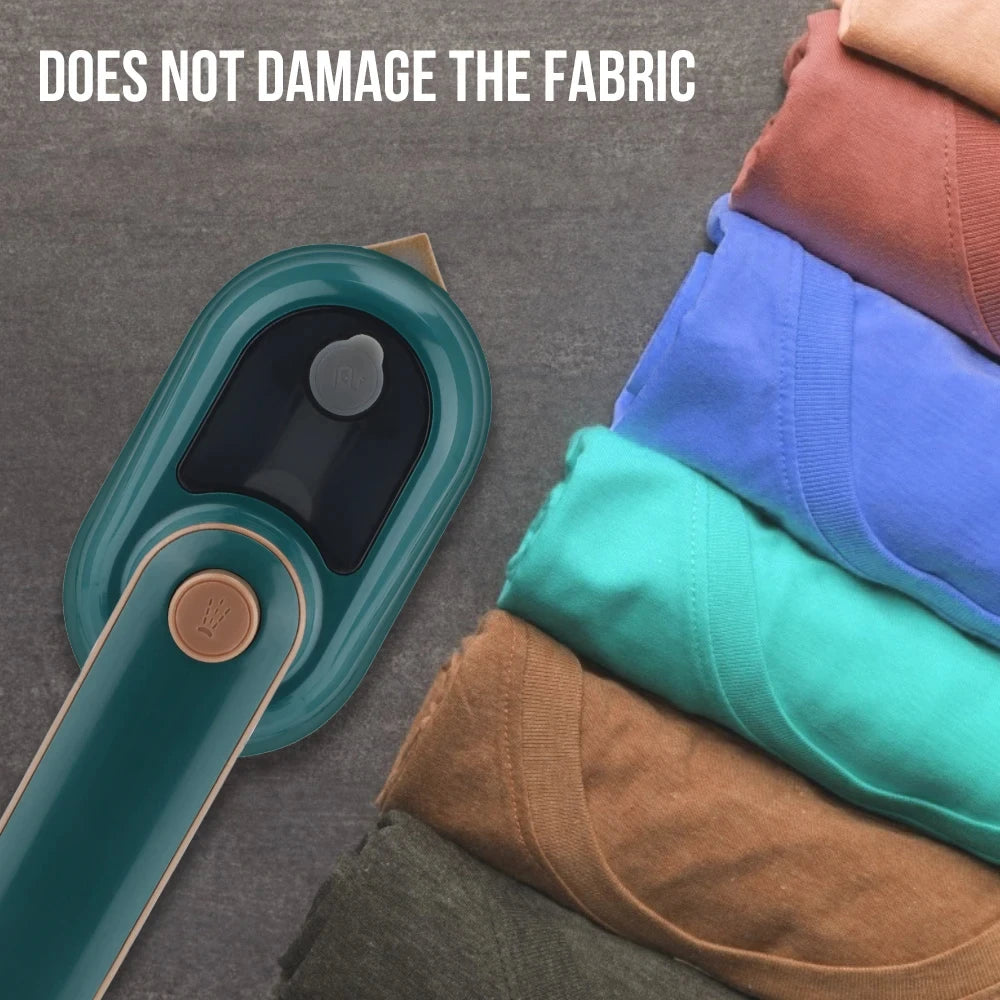 Portable 2-in-1 Rotatable Handheld Steam Iron for Travel