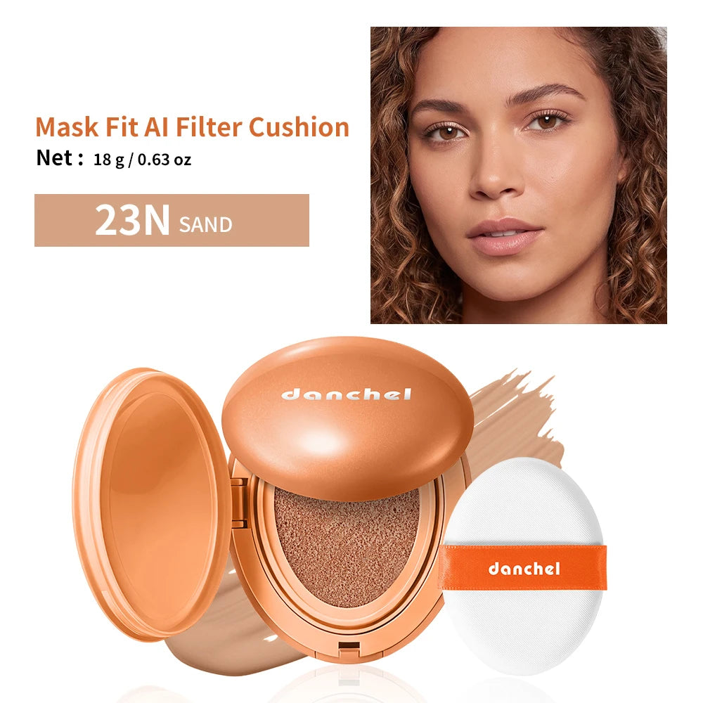 Waterproof Sunscreen Cushion Foundation with Long-Lasting Coverage