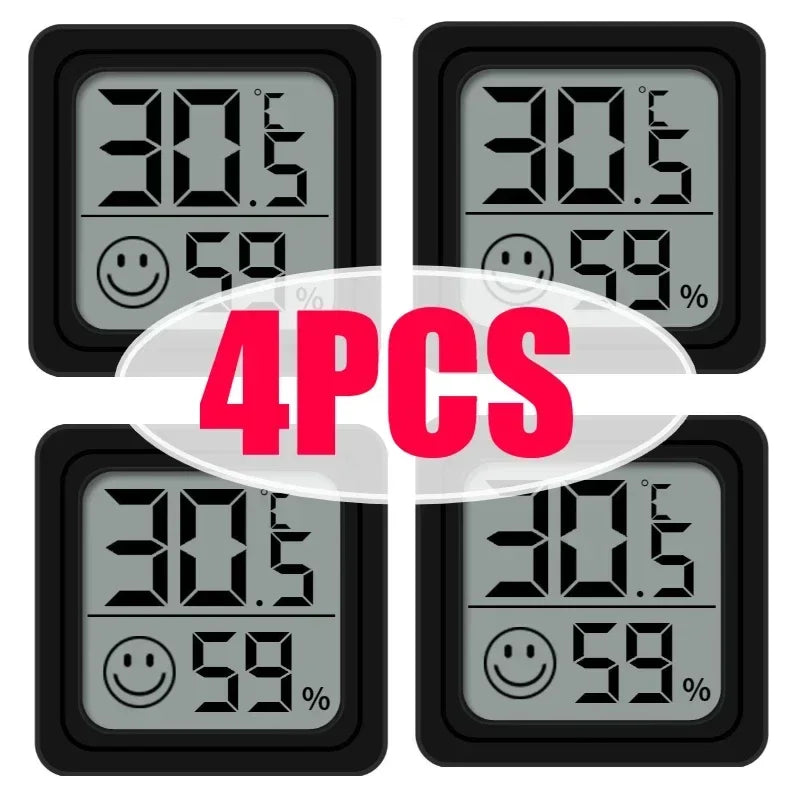 Digital Mini Indoor Thermometer and Humidity Monitor Gauge