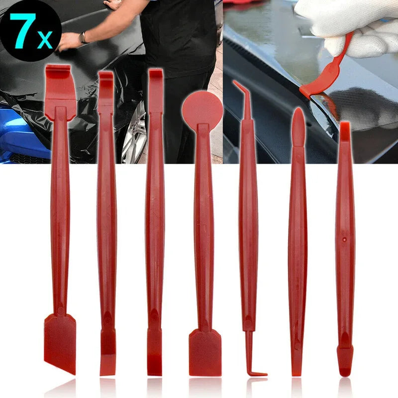 7-Piece Car Vinyl Wrap and Decal Trimming Tool Kit - 3