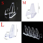 Acrylic Display Stands for Coins and Collectibles 10-Pack
