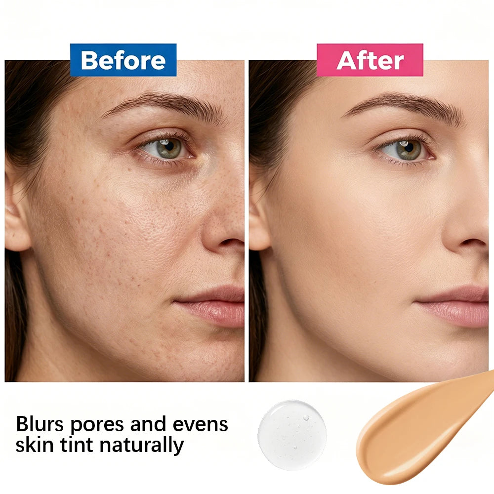 Liquid Foundation and Primer Makeup Set - 5