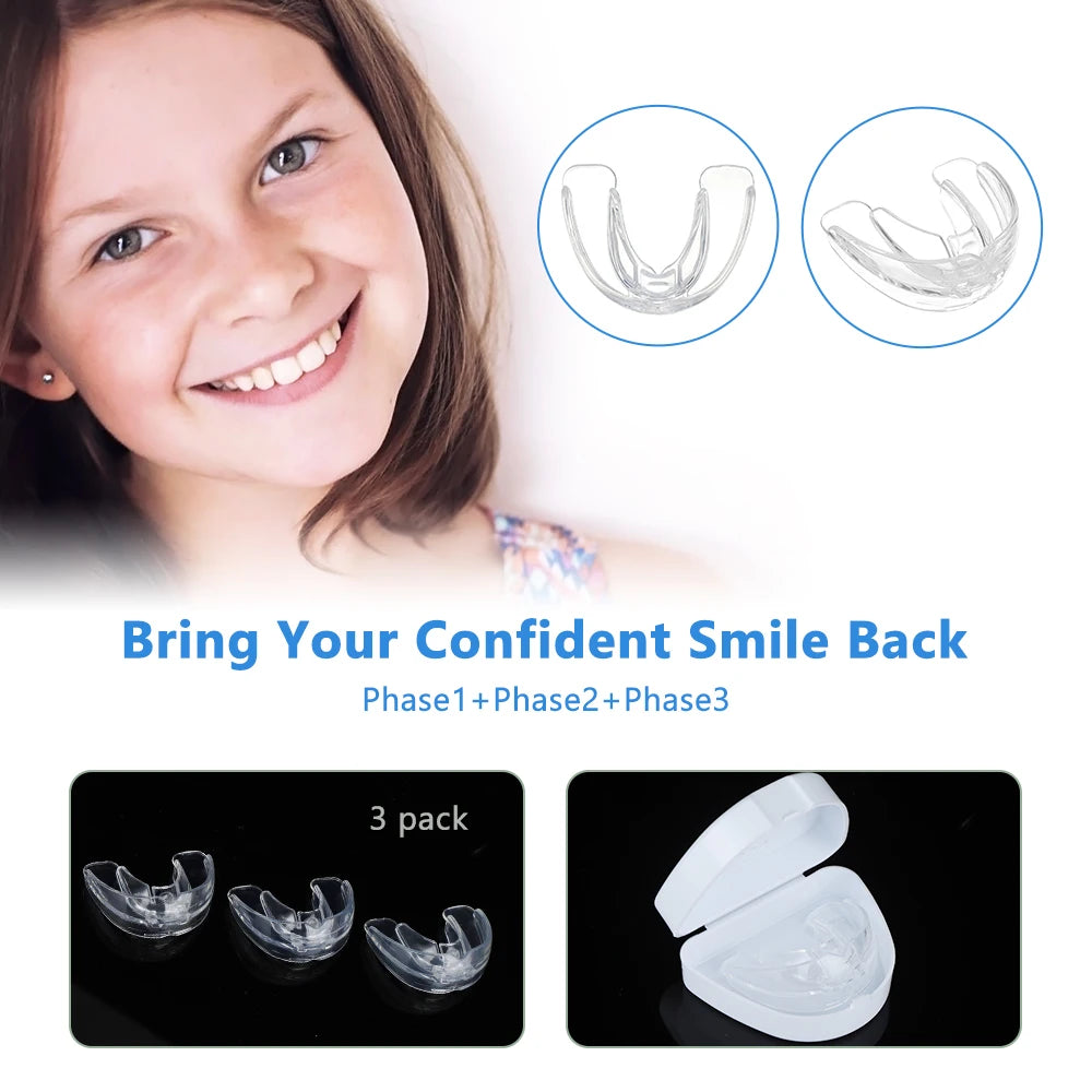3-Stage Kids Dental Orthodontic Alignment Trainer Set - 10