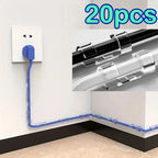 Self-Adhesive Cable Management Clips for Desk and Home