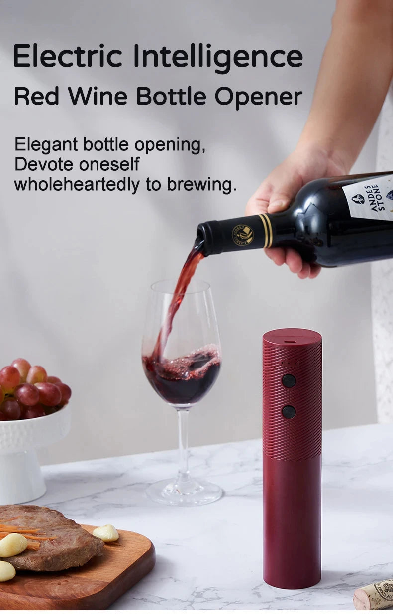 Automatic Rechargeable Electric Wine Bottle Opener