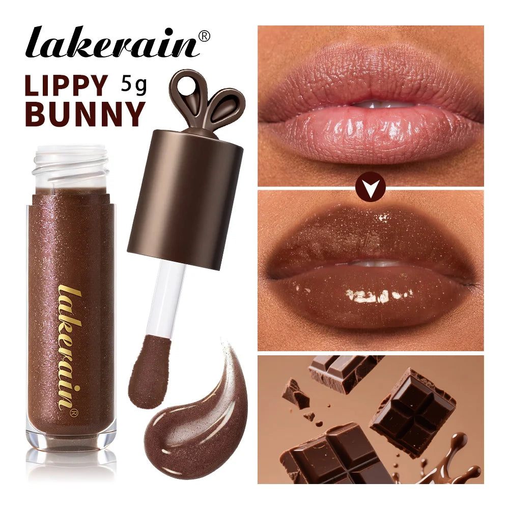 Deep Moisturizing Chocolate Shimmer Lip Gloss