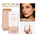 Matte Foundation Stick with Built-in Blending Brush