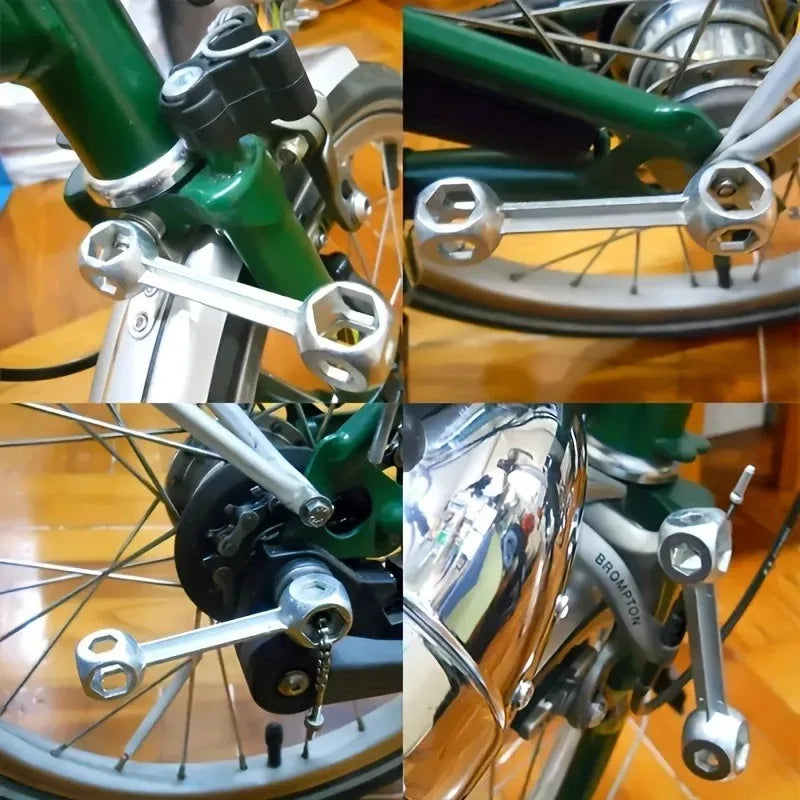 10-in-1 Portable Bicycle Bone Wrench Repair Tool