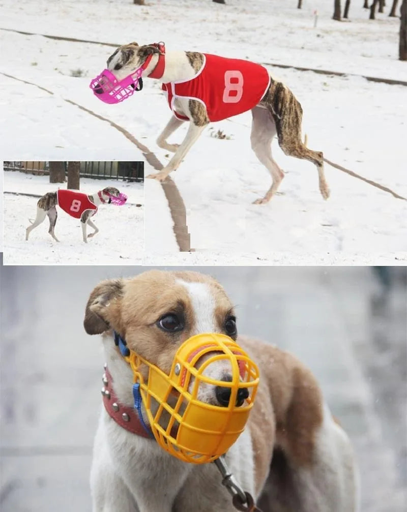 Breathable Lightweight Dog Muzzle for Safe Training - 16