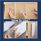 Double-Sided Adhesive Wall Hooks for Storage