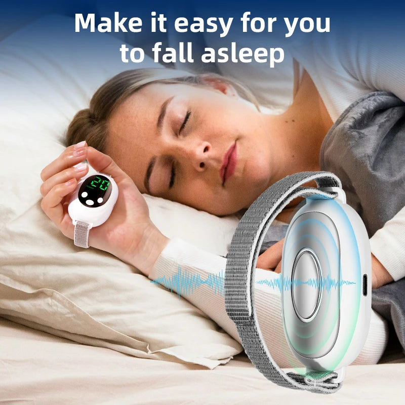 Microcurrent Handheld Sleep Aid and Anxiety Relief Device