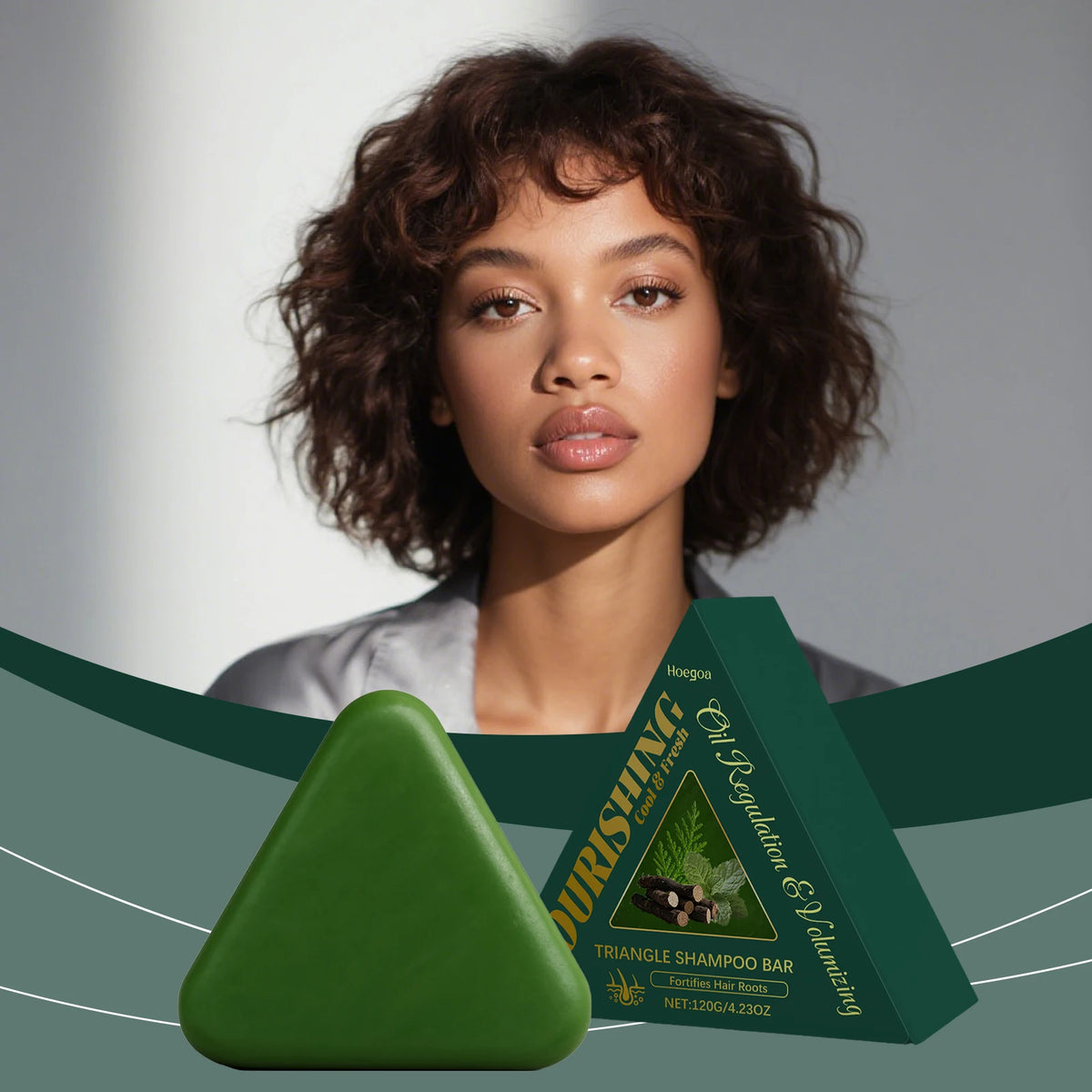 Herbal Hair Growth Shampoo Bar for Anti-Hair Loss
