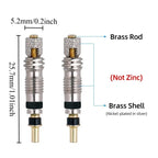 Bicycle Presta Valve Core Replacement Kit with Removal Tool
