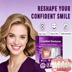 Comfortable Silicone Full Set Dentures for Instant Smile
