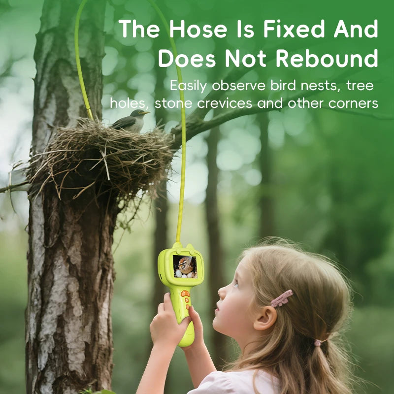 HD Borescope Inspection Camera for Kids Nature Exploration